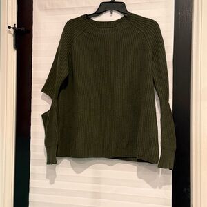 Zoe Jordan Olive Green Women's Sweater